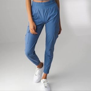 Vitality / balance blue swift cargo pants/ joggers